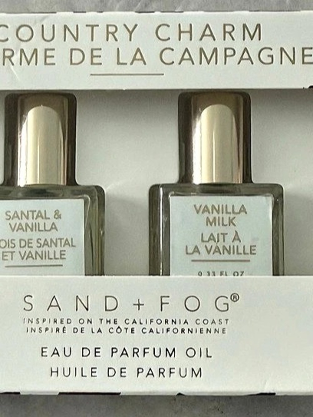 New SAND + FOG Country Charm Eau de Parfum Oil Rollers Perfume Oil Roller Set NW